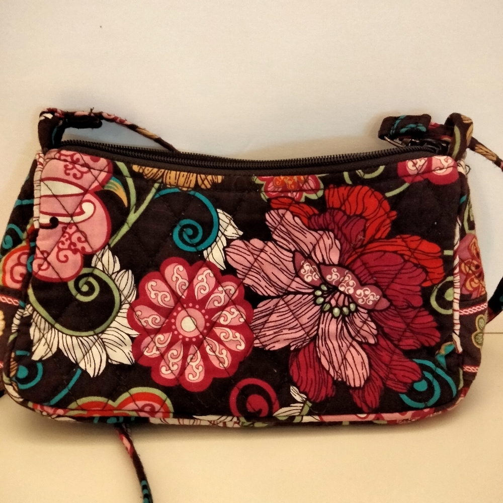 Vera Bradley Floral crossbody bag 8"x5" - Picture 2 of 9